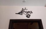 Black Laser-Cut Wall Art for Home Decor 36" x 5" - Image 3
